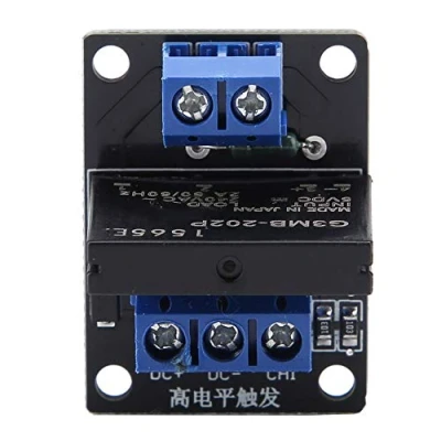 Immagine di 1 Way Solid State Relay Module Board DC 5V High Level Trigger SSR for, 12V