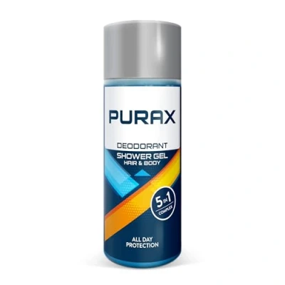 Immagine di PURAX Gel doccia deodorante 200ml, con complesso 5in1