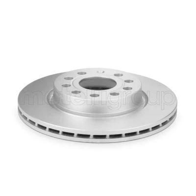 Immagine di metelligroup 23 0733C Disco Freno Verniciato, Kit Composto da 2 Dischi Freno, Pezzo di Ricambio per Auto/Automobile, Certificato ECE R90