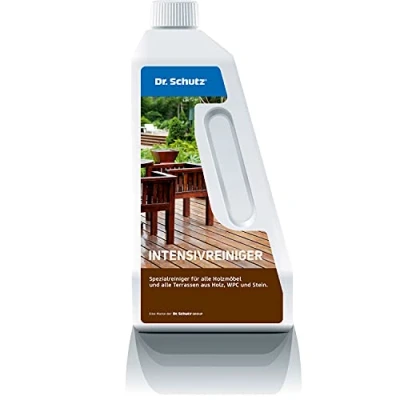 Immagine di Dr. Schutz Detergente intensivo per legno, WPC e pietra da esterno, 750 ml
