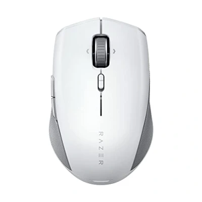 Immagine di Razer Pro Click Mini Mouse Wireless Portatile per la Produttività (Clic Silenziosi e Tattili del Mouse, HyperScroll, Multi Task, 7 Pulsanti Programmabili, Dongle Hyperspeed) Bianco