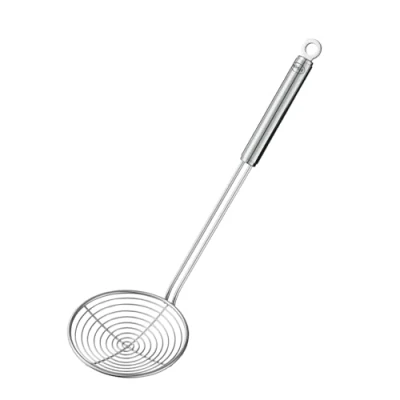 Immagine di RÖSLE Schiumarola di alta qualità con manico rotondo, 12 cm, acciaio inossidabile 18/10, lavabile in lavastoviglie