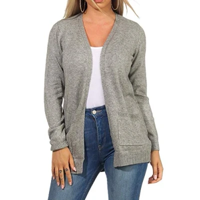 Immagine di ONLY OPEN NOOS Cardigan, Donna, Taglia: Small, Medium grey melange