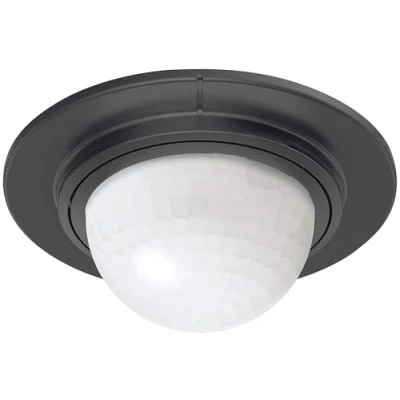 Immagine di Steinel Rilevatore di movimento incorporato è 360 1 max.Potenza commutazione 1000 W, sensore , portata 4 m, adatto a LED, 240 V, Nero, 032852 1000W, 240V