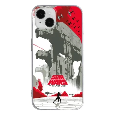 Immagine di Ert Group custodia per cellulare Apple Iphone 14 originale e con licenza ufficiale Star Wars, modello Wars 025 adattato in modo ottimale alla forma dello smartphone, TPU