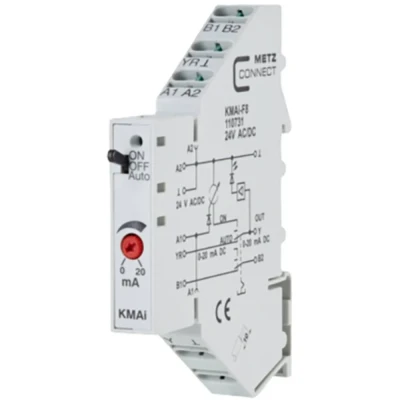 Immagine di Modulo con uscita analogica 24, 24 V/AC, V/DC (max) Metz Connect 110731 1 pz.
