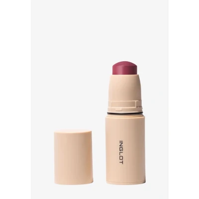 Immagine di Inglot Cream Stick Blush Fard in Cremoso Facile da Applicare e con Finish Naturale Ideale per Definire le Guance Formula Idratante a Lunga Durata Intense Pink 213 6,2 g