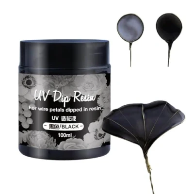 Immagine di MDHQ Colla UV DIP Resina per Petali di Fiori Filo Trasparente Liquido Ultravioletti Curare Cristallo Gioielli Fare Principianti
