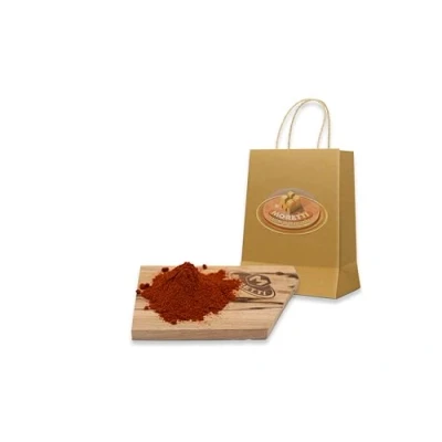 Immagine di Moretti® Peperoncino in Polvere 100% Calabrese: 100g di Pura Eccellenza, La Scelta Qualità per un Piccante Unico e Autentico dalla Terra del Sole