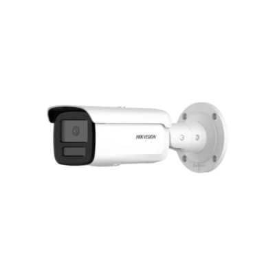 Immagine di Hikvision Digital Technology DS 2CD2T47G2H LI(2.8mm)(eF) Überwachungskamera, Smart Hybrid Light ColorVu, Bullet, IP, 4MP, weiß