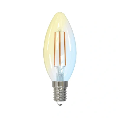Immagine di LED intelligente Luumr, C35, trasparente, E14, Philips Hue