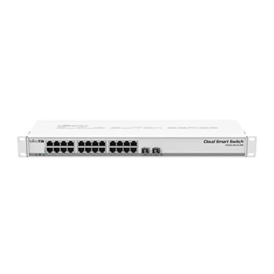 Immagine di Mikrotik CSS326 24G 2S+RM Gestito Gigabit Ethernet (10/100/1000) Supporto Power over (PoE) 1U Bianco switch di rete