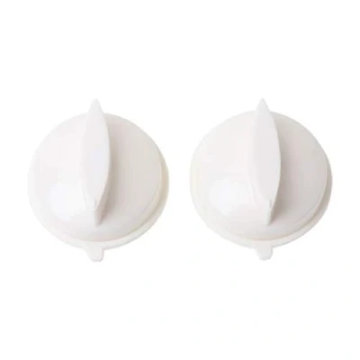 Immagine di Kodbww 2Pcs Forno A Microonde Manopola Rotante Timer Interruttore Di Controllo In Plastica Per Media l