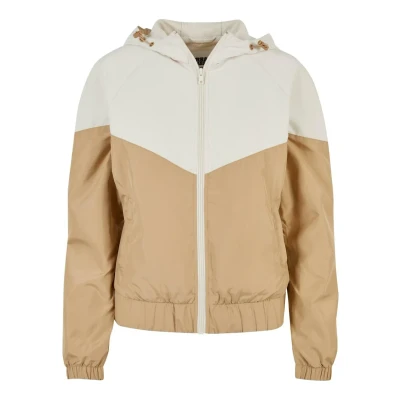 Immagine di Urban Classics Arrow Giacca a vento, Donna, Taglia: XS, Whitesand unionbeige