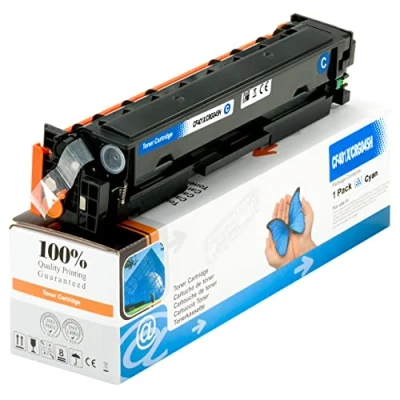 Immagine di ESMONLINE 1 toner compatibile 201X (CF401X) ciano per laser cartuccia di ricambio HP 201A CF400X CF400A CF401X CF402X CF403X Color Laserjet Pro MFP M277dw M252dw M277n M277 27dw M27dw M274n