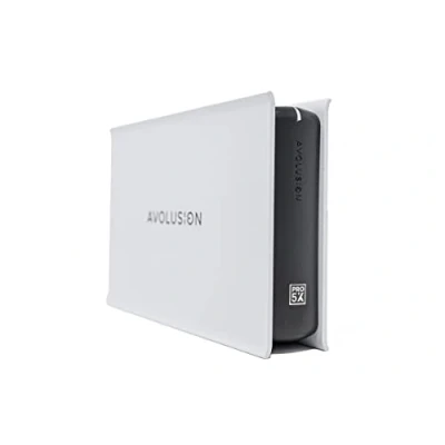 Immagine di Avolusion PRO 5X Series Hard disk esterno da 8 TB USB 3.0 per console di gioco PS5, colore: Bianco