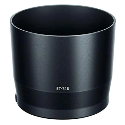 Immagine di CELLONIC® Paraluce Compatibile con Canon EF 70 300mm f/4 5.6 IS II USM baionetta ET 74B Lens Hood in Materiale Sintetico Protegge l&#039;obiettivo e la Lente da Urti Graffi