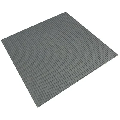 Immagine di Katara 1672 Base Costruzioni Compatibile con Lego, Sluban, Papimax, Q Bricks, 40x40cm, Grigio chiaro