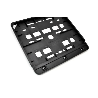 Immagine di UTAL 01166 Portatarga nero rivestito corto
