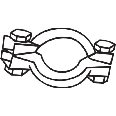 Immagine di BOSAL 254 121 Pezzo per fissaggio, Imp. gas scarico 47