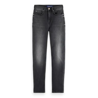 Immagine di Scotch &amp; Soda CORE THE SKY Jeans a sigaretta, Donna, Taglia: 29x32, Black night