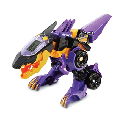 Immagine di VTech Switch and Go Dinos Spinosaurus Trasformatore per auto Giocattolo 2 in 1 con voce di dinosauro, rumore e effetti luminosi, bambini dai 3 agli 8 anni