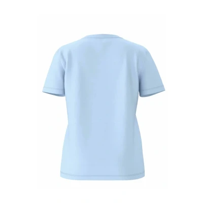 Immagine di Selected Femme Slfmyessential SS Oneck Tshirt basic, Donna, Taglia: 40, Cashmere blue