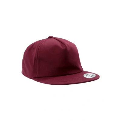Immagine di Flexfit Unstructured 5PANEL Snapback Cappellino, Taglia: One Size, Maroon