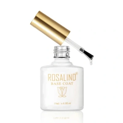 Immagine di ROSALIND Base Coat Semipermanente Smalti Semipermanenti per Unghie in Gel UV LED Soak Off Kit Smalto 15ML