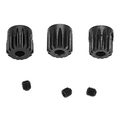 Immagine di VGEBY Set di Pignoni, Ingranaggi Motore Auto RC Indurimento 3.175mm 13 15T 16 18T 19 21T 23T Acciaio Cromato 48DP 1/10(13T 14T 15T) Accessorio Modello