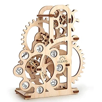 Immagine di UGEARS Dinamometer Model Mechanical 3D Puzzle legno