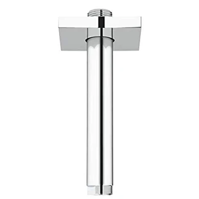 Immagine di Grohe 27485000 Rainshower Braccio A Soffitto per Soffione Doccia, Lunghezza 142 mm, Cromo