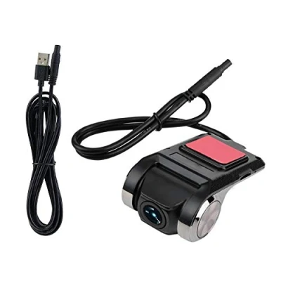 Immagine di Qiilu Dash Camera, HD 1080P Telecamera per auto DVR Dashboard Videoregistratore, Mini Videoregistratore Camera Smart GPS ADAS Registratore di guida