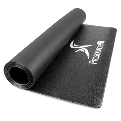 Immagine di ProsourceFit Exercise Equipment &amp; Treadmill Mat High Density PVC Floor Protector, 3 x 6.5 feet