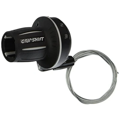 Immagine di Sram Manopola Cambio SLP363 Twist Shifter, 3 velocità, colore: Nero