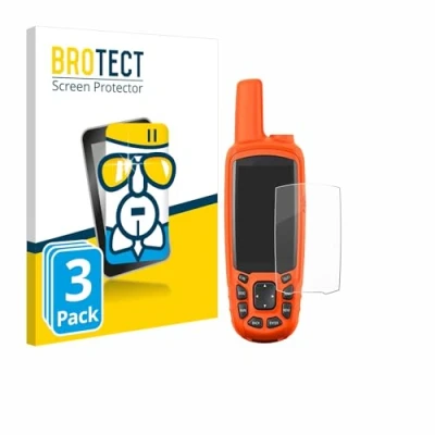 Immagine di brotect Pellicola Protettiva Vetro per Garmin Astro 430 Protezione Schermo (3 Pezzi) [Durezza Estrema 9H, Chiaro]