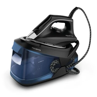 Immagine di Rowenta VR8315 Powersteam Ferro da Stiro a Vapore con Caldaia Silenziosa, Pressione Fino 6.2 Bar, 2400 W, 1.7 Litri, Piastra in Acciaio Inox, Modalità Eco