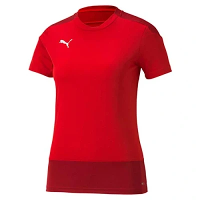 Immagine di Puma Teamgoal 23 Sideline Tee W, Maglietta a Maniche Corte Donna, Rosso (Puma Red/Chili Pepper), M