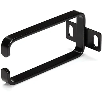 Immagine di Startech.Com Gancio con Anello a D per Gestione Cavi in Server Rack Verticale 1U, 4,5 x 10 cm