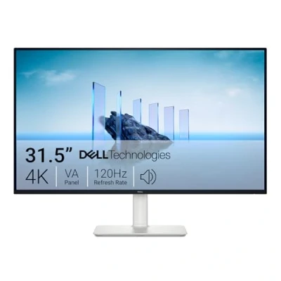 Immagine di Dell 32 Plus Monitor S3225QS, 4K UHD (3840x2160), 120Hz, VA, 4ms, AMD FreeSync Premium, 95% DCI P3, HDR10, Regolabile in Altezza, Altoparlanti integrati, DisplayPort, 2 HDMI, 3 Anni di Garanzia