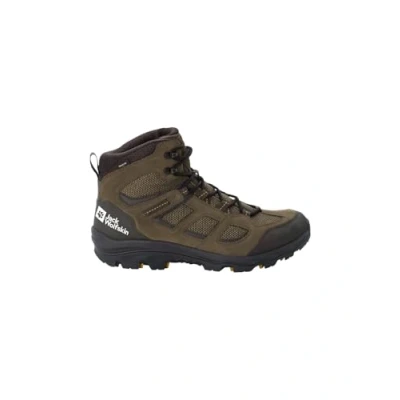 Immagine di Jack Wolfskin VOJO 3 Texapore MID Scarpa da hiking, Uomo, Taglia: 45.5, Khaki/phantom Pelle e tessuto