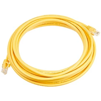 Immagine di StarTech.com Cavo di Rete da 7m Giallo Cat5e Ethernet RJ45 Antigroviglio, Patch Snagless