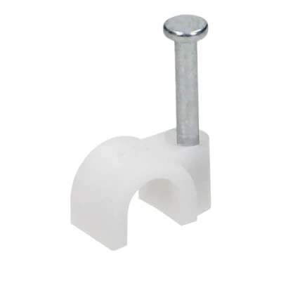 Immagine di Miratic Fermacavi Muro Passacavi Ferma Cavi Elettrici Rotondi Colore Bianco Set di 100 Pezzi per Diverse Misure Ø: 4/6 / 7/8 10/12 mm (Ø 6 mm)