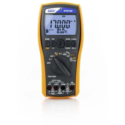 Immagine di HT Instruments HT8100 Calibratore Tensione, Corrente, Resistenza, Frequenza Batterie Stilo (AA) (4x), incluse