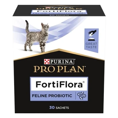 Immagine di Purina Pro Plan Fortiflora Feline Probiotic Alimento complementare per gatto Set %: 2 x 30 g