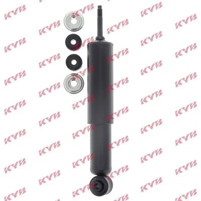 Immagine di KYB Premium 443024 Ammortizzatore Assale anteriore Pressione olio telescopico Spina superiore, Occhiello inferiore