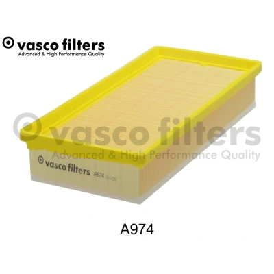 Immagine di DAVID VASCO A974 filtro aria 59 152 323 rettangolare Cartuccia con prefiltro PEUGEOT: 508 I SW, 407 Sedan