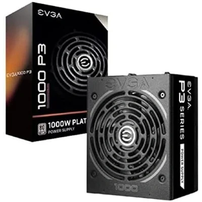 Immagine di EVGA Supernova 1000 P3, 80 Plus Platinum W, Fully Modular, Eco Mode with FDB Fan Warranty, include Power ON Self Tester, Compact 180 mm Size, Supply 220 P3 X2 (EU)