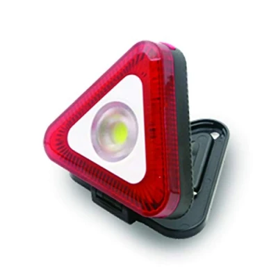 Immagine di Triangolo luminoso LED con torcia e calamita. 3AAA non incluse
