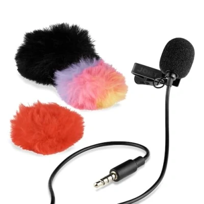 Immagine di JOBY Microfono Wavo Lav Mobile, Lavalier con Clip, Portatile per Smartphone e Fotocamera, Accessori Audio Live Streaming, Video Content, Vlogging, Conference Call